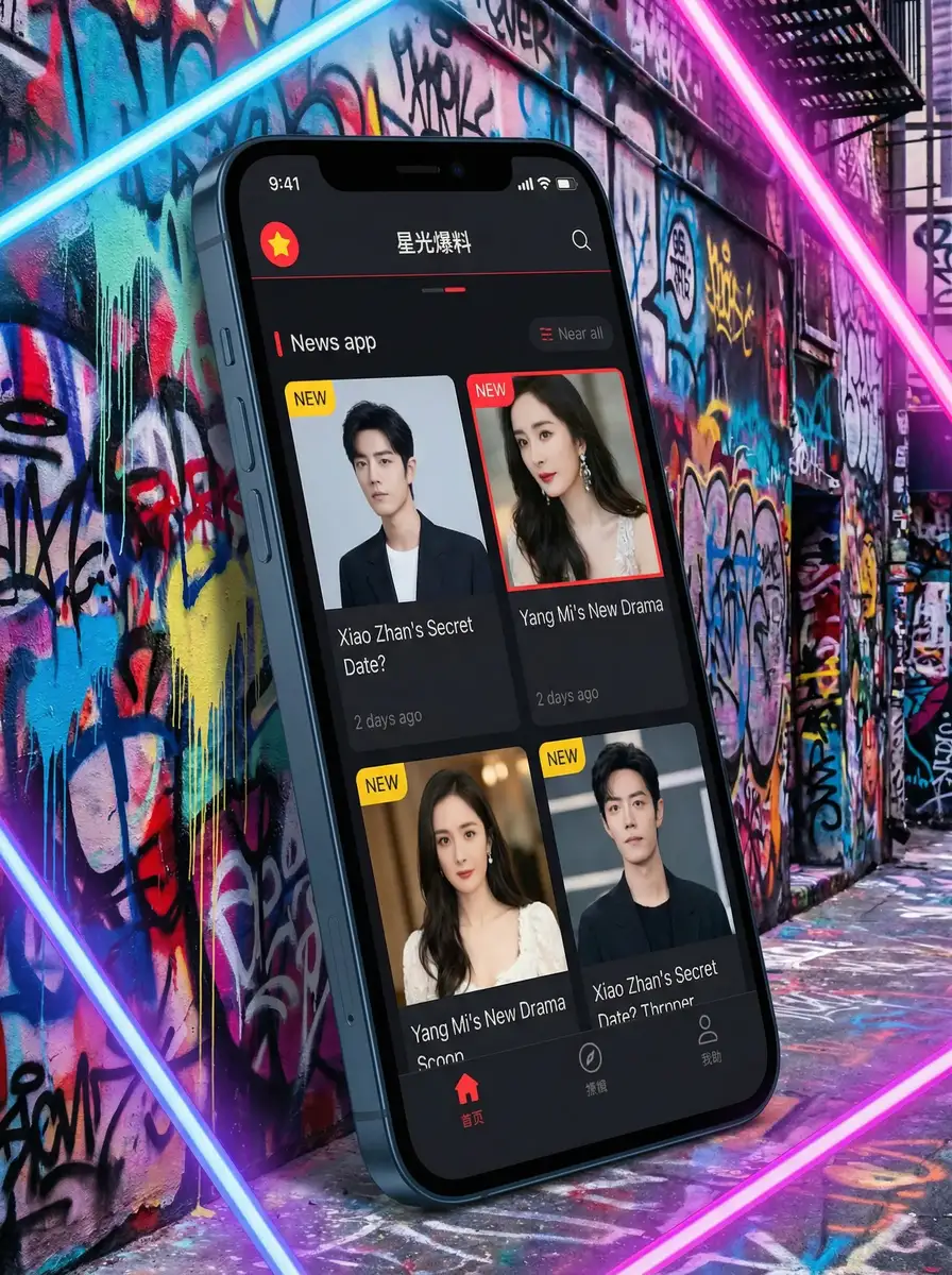 九一吃瓜 APP界面展示 - 掌上吃瓜神器